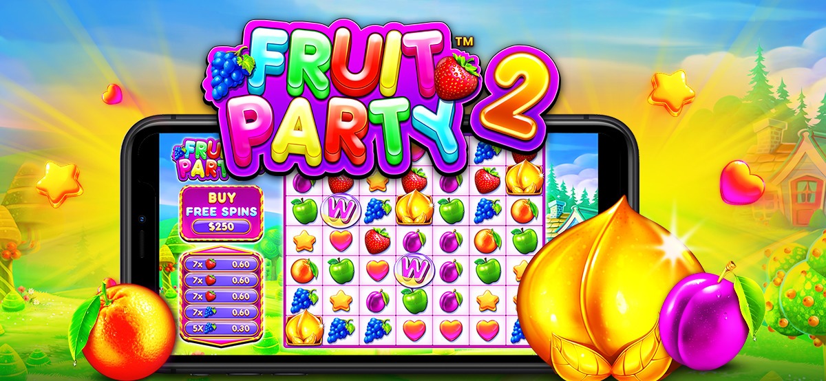 игровой слот Fruit Party 2, играть бесплатно, игровой клуб Лавина, азартные развлечения, онлайн казино, игровые автоматы